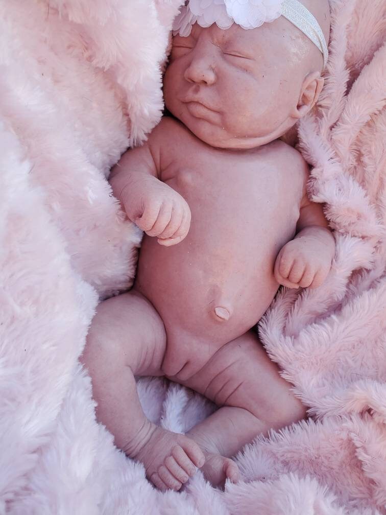 Full body silicone baby 19" Emerly  or eli chunky newborn