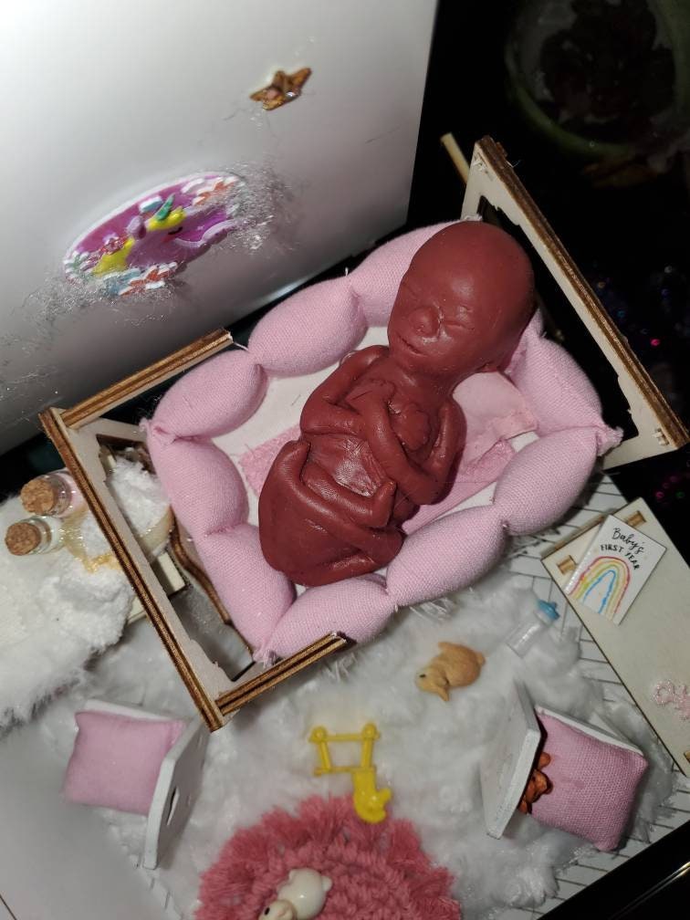 Full Body 20 week gestation memorial silicone baby