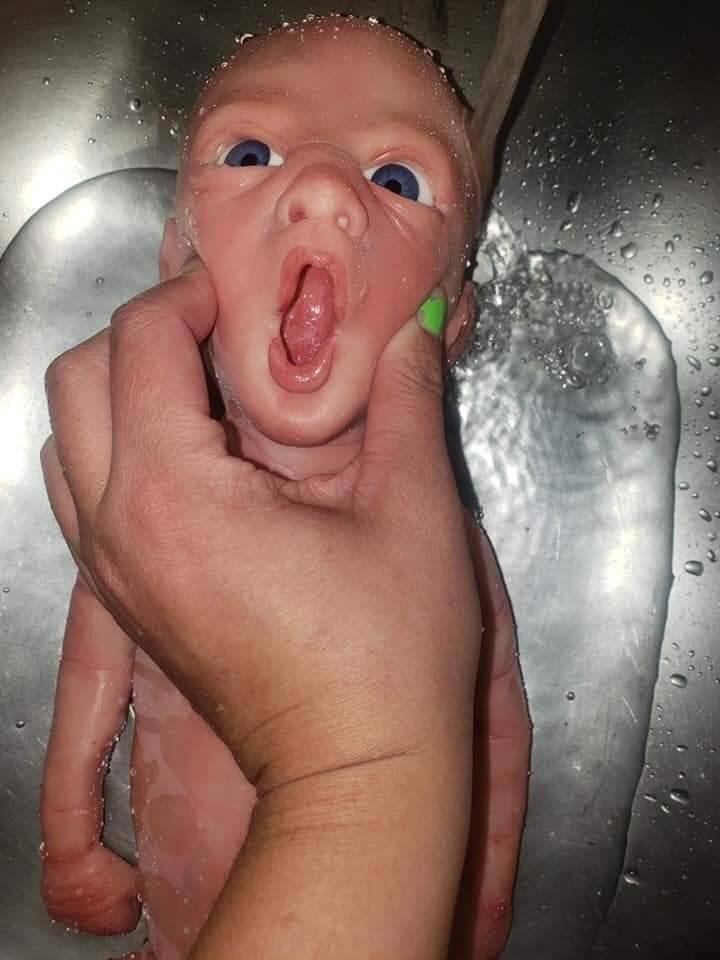 15" Full Body silicone preemie baby boy