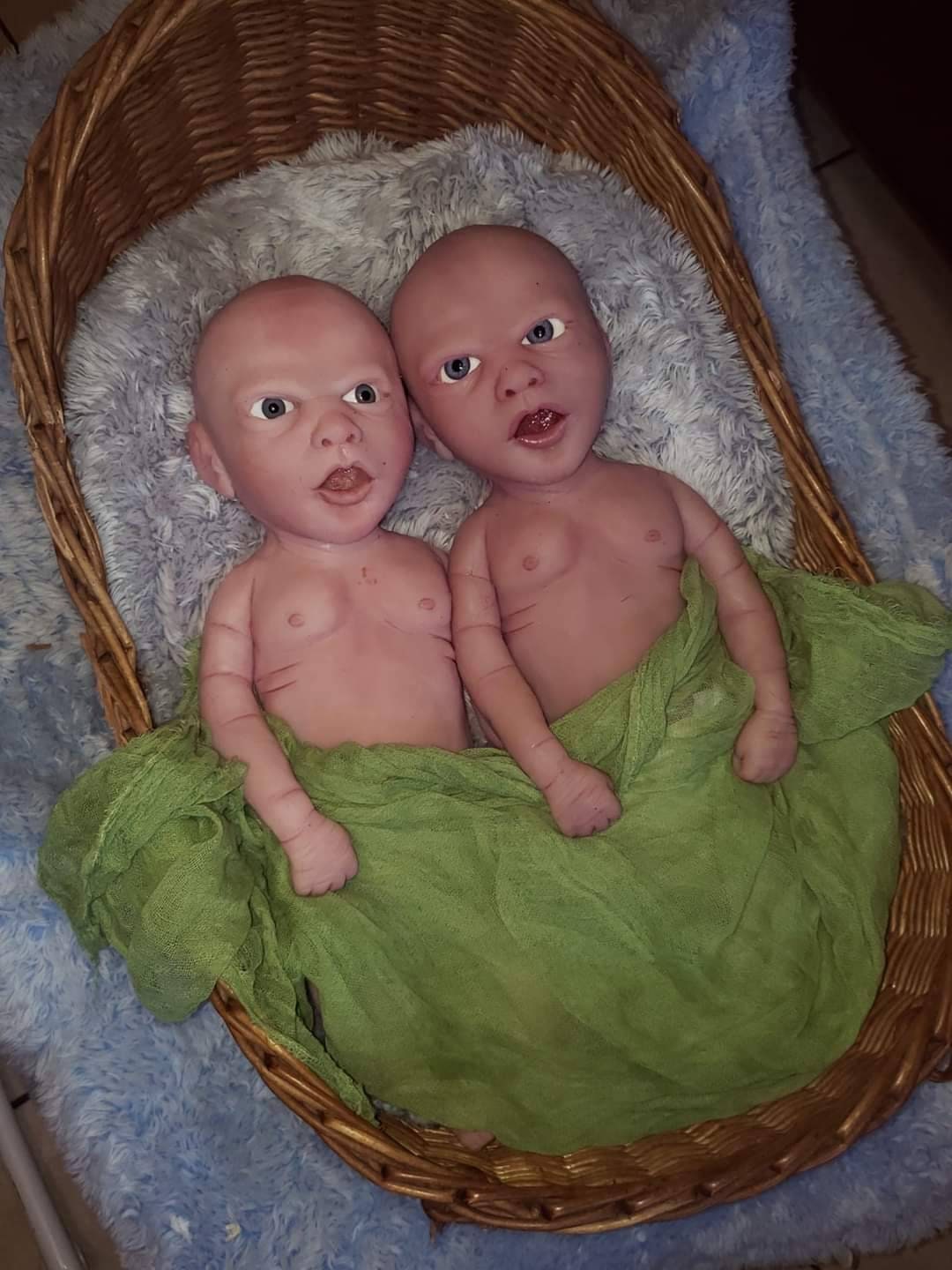 15" Full Body silicone preemie baby boy