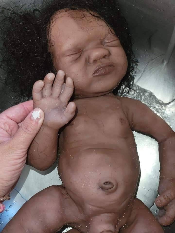 Full body silicone baby boy 6 month size 13lbs