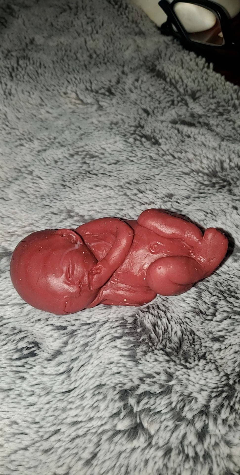 19 week silicone memorial fetus baby