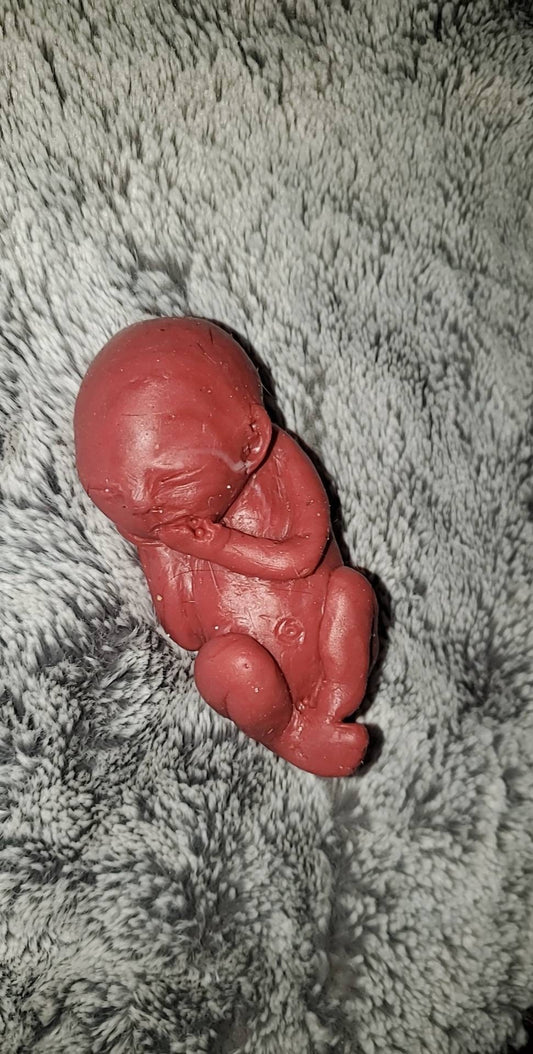 19 week silicone memorial fetus baby