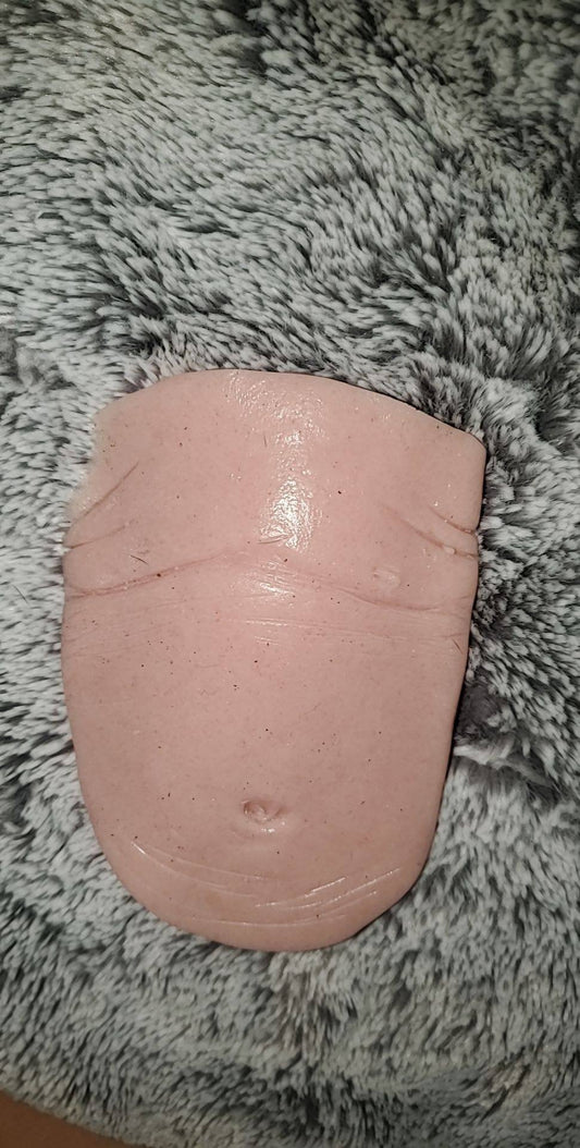Silicone baby belly plate for preemie 11"-12"