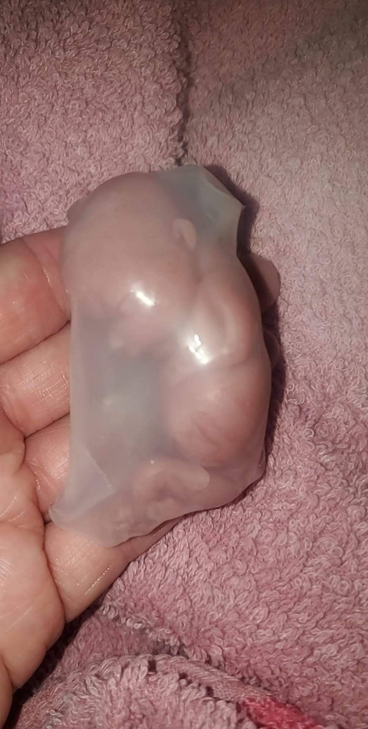 silicone baby fetus memorial baby fetus inside WOMB