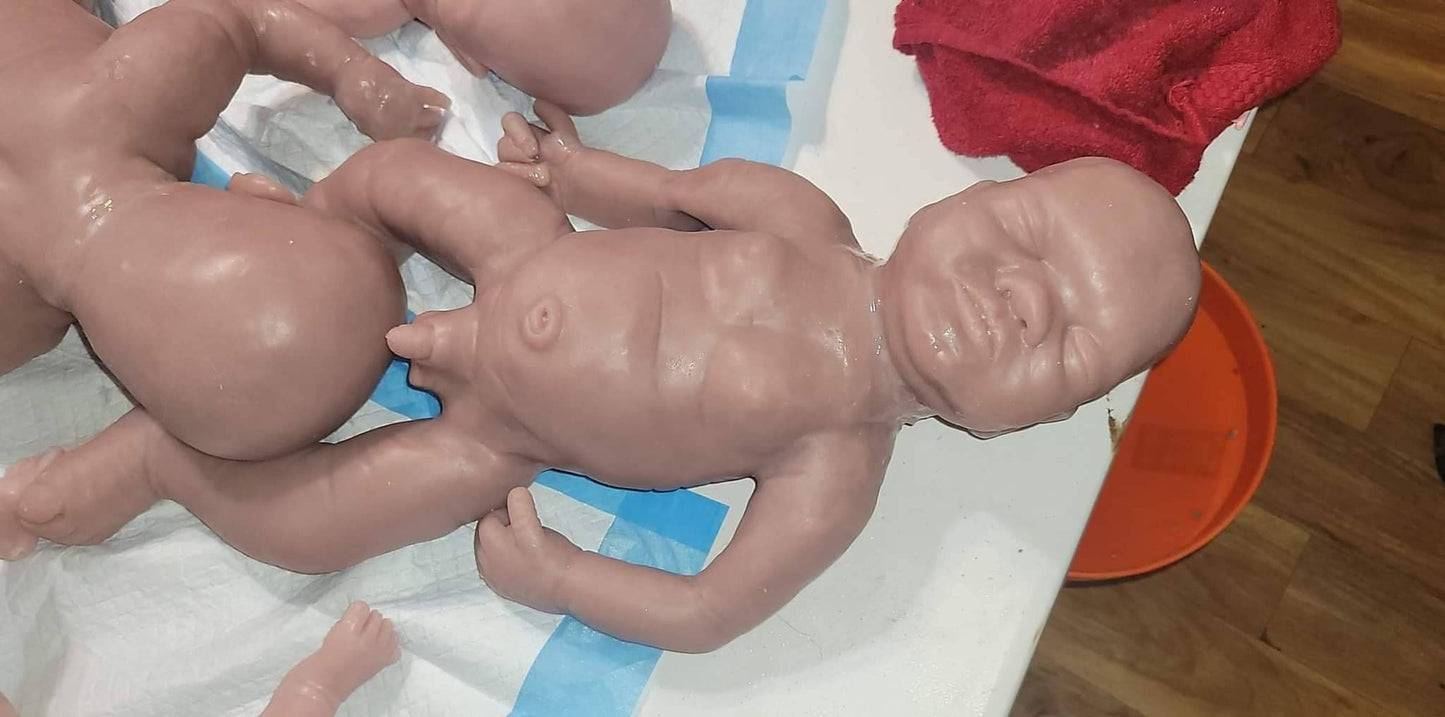 Full body silicone baby boy 6 month size 13lbs