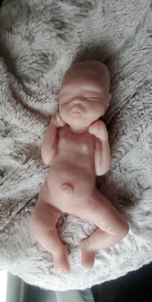 9" Full Body silicone baby Nevea