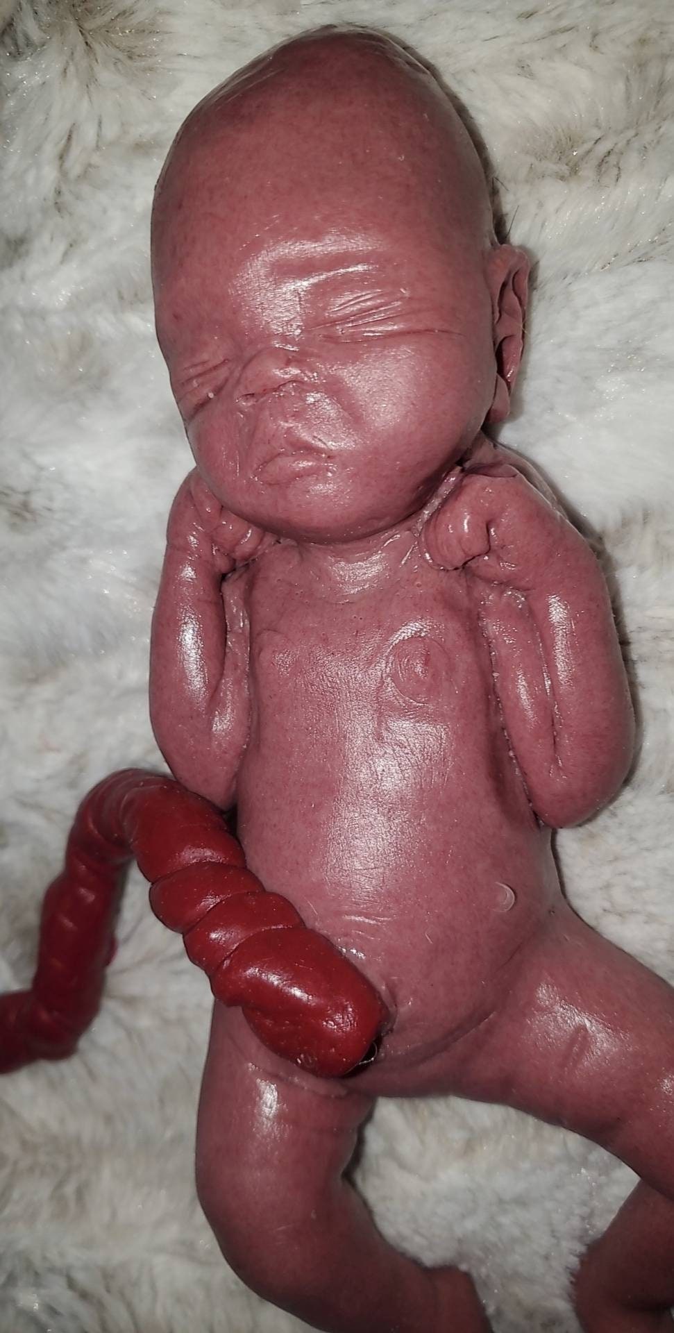 9" Full Body silicone baby Nevea 21 week gestation memorial baby born too soon