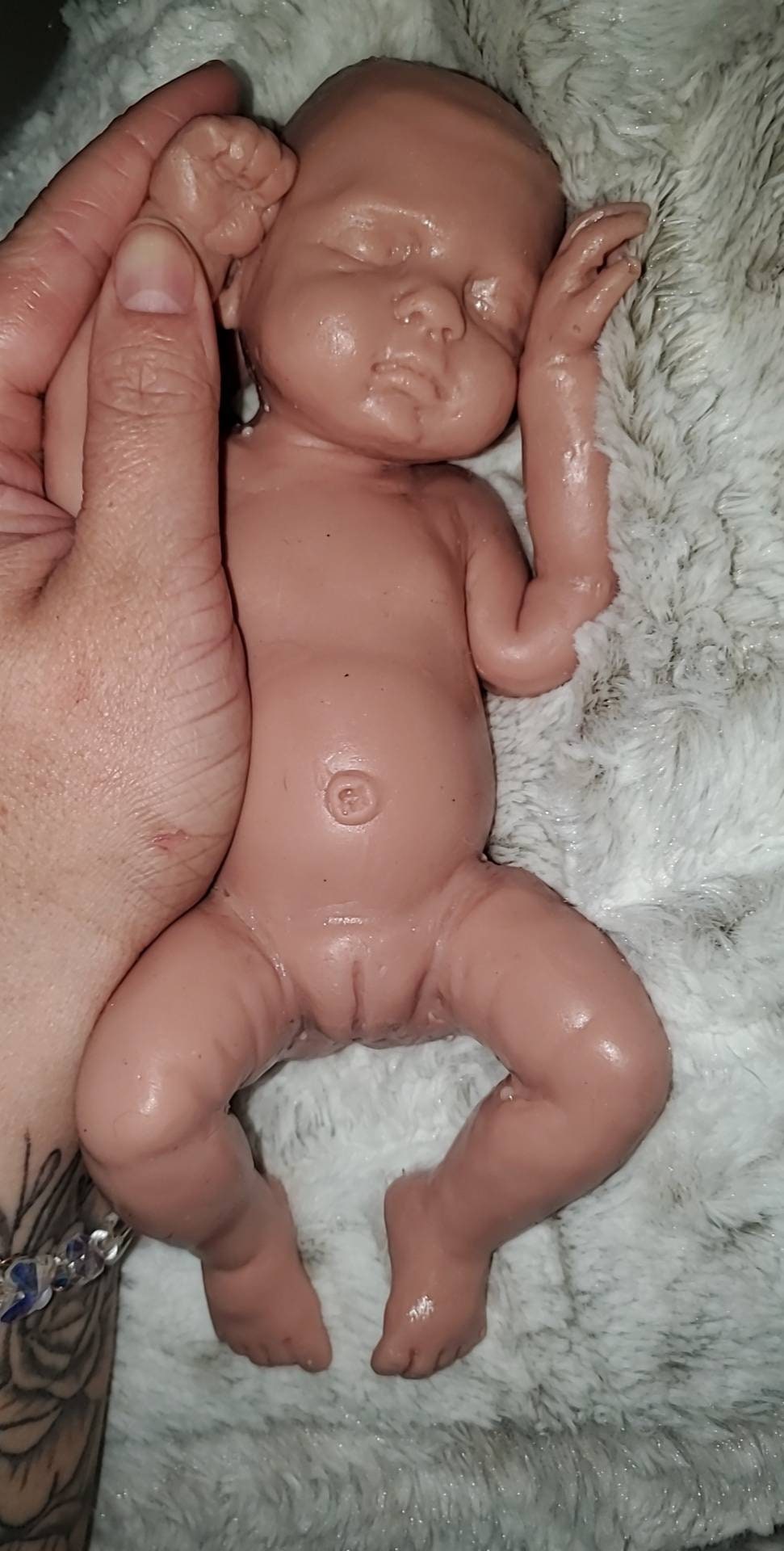 9" Full Body silicone preemie baby