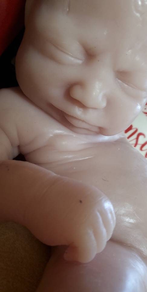 TWO full body silicone baby 19" Emerly chunky newborn marshmellow blend (TWINS blank kit