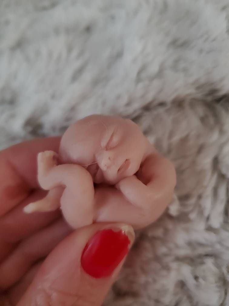 Silicone babyfetus memorial gift 12 week gestation