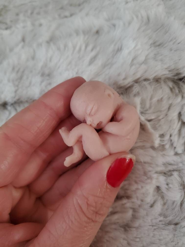 Silicone babyfetus memorial gift 12 week gestation