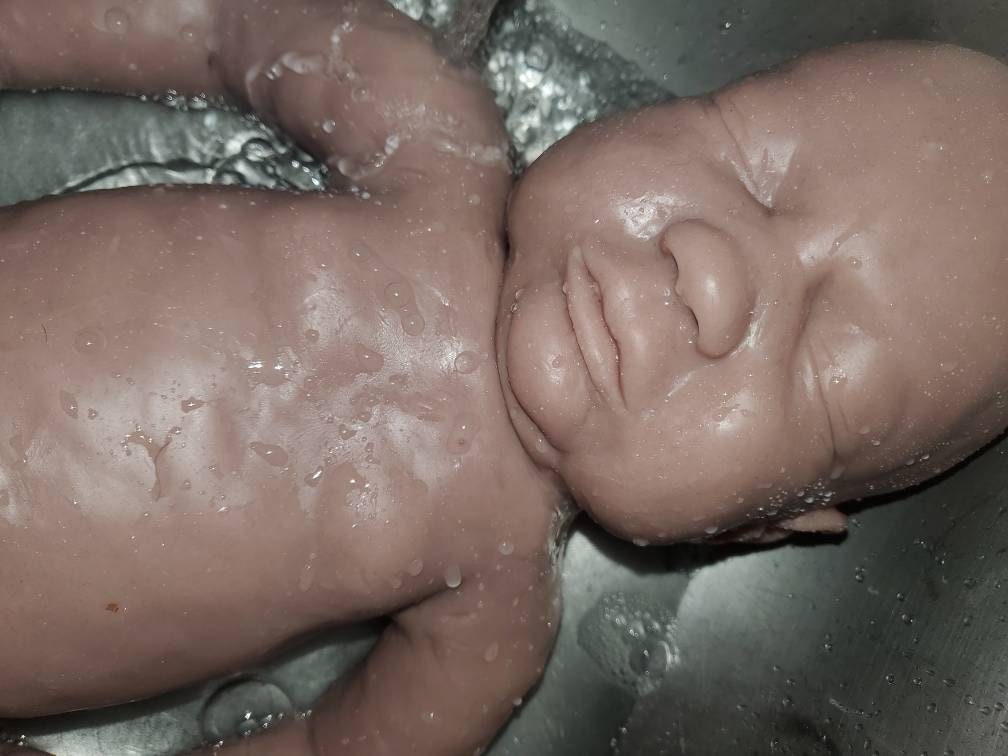 Full Body Silicone Baby 22" blank or painted Oscar