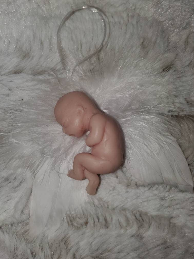 Silicone babyfetus memorial gift 12 week gestation