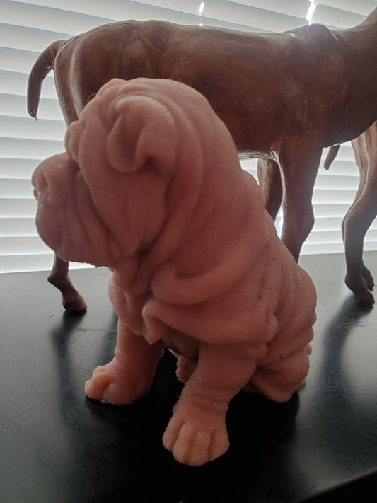 Silicone puppy dog MoLD for pouring your own puppy dogs in silicone