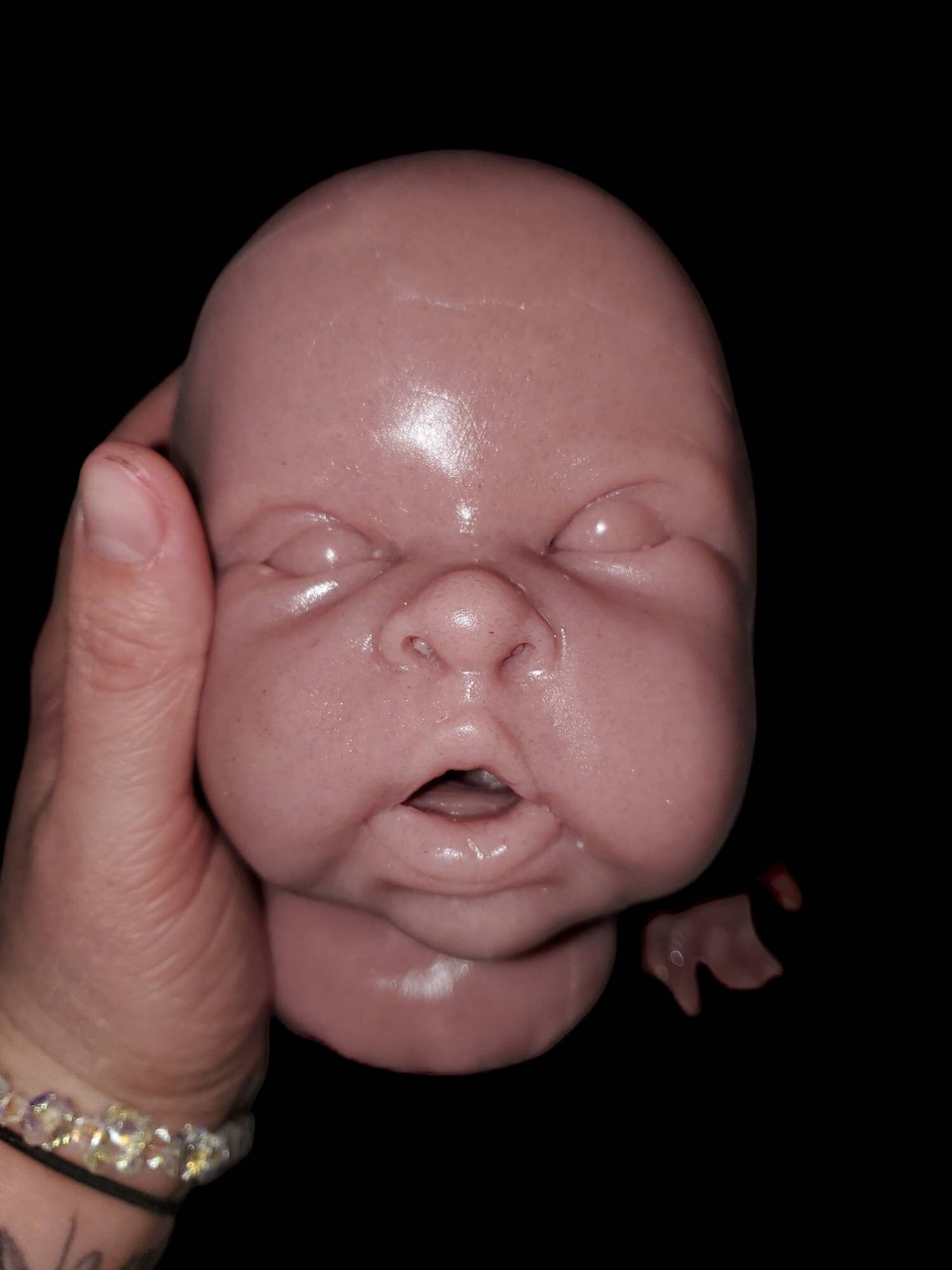 Silicone baby head and limbs newborn 18"-20"