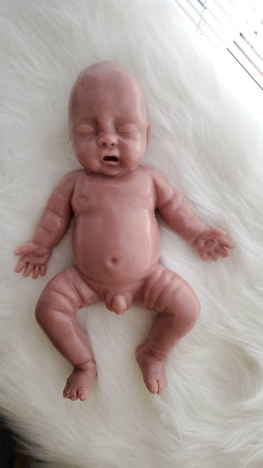 11" Full body silicone baby preemie baby boy Benj