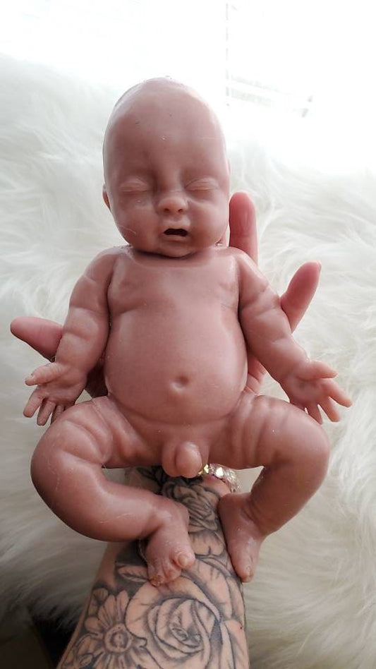 11" Full body silicone baby preemie baby boy