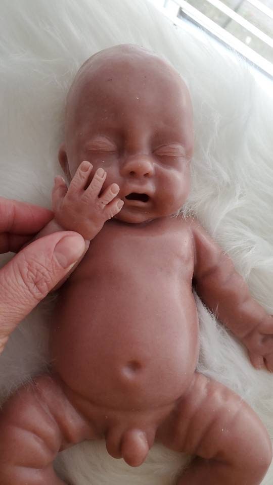 11" Full body silicone baby preemie baby boy Benj