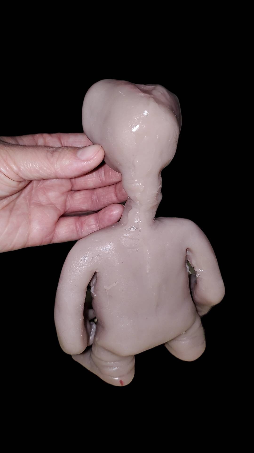 Silicone baby doll E.T miniature 7.5" inches