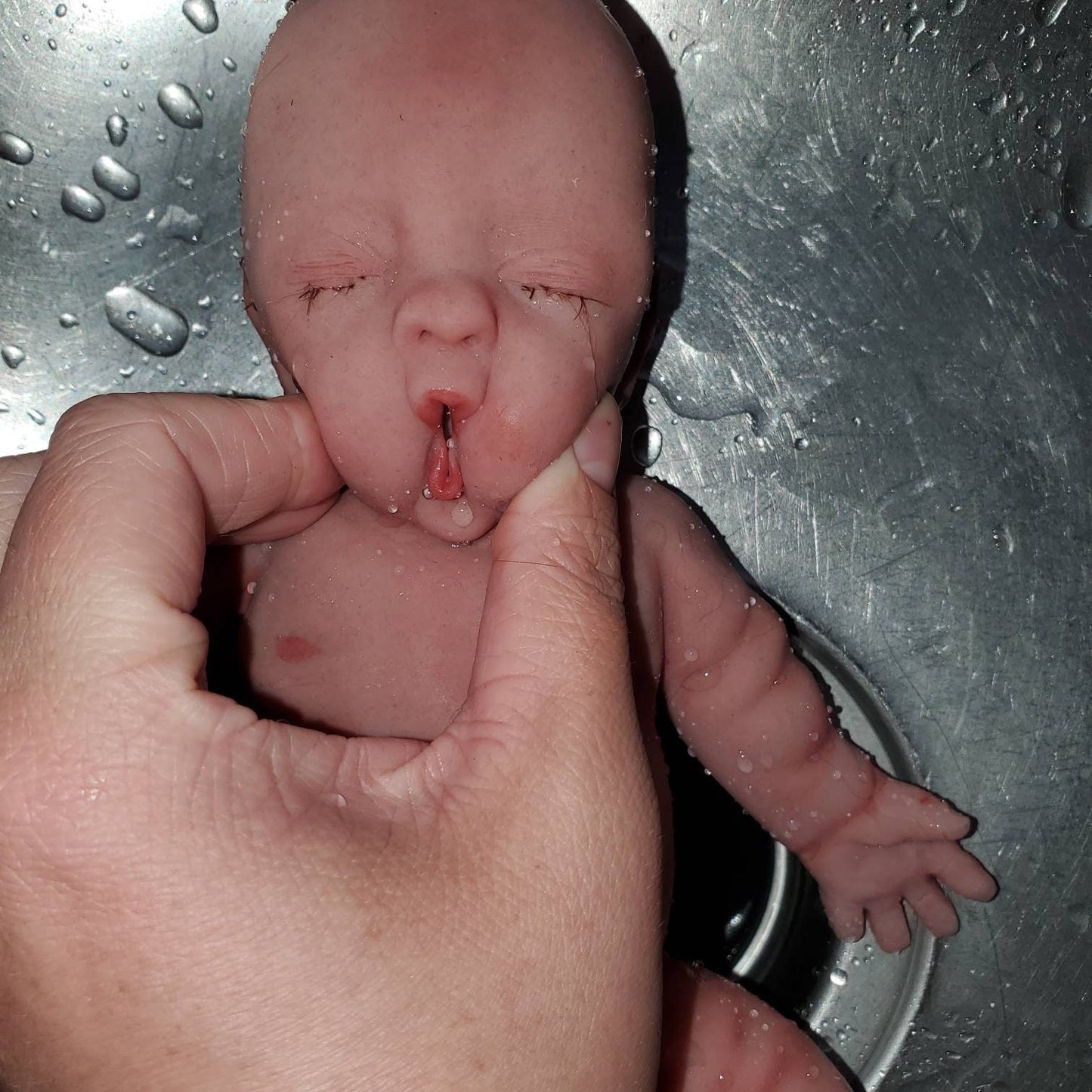 11" Full body silicone baby preemie baby boy