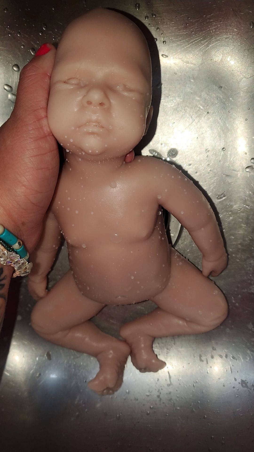 15" Full body silicone baby preemie girl or boy