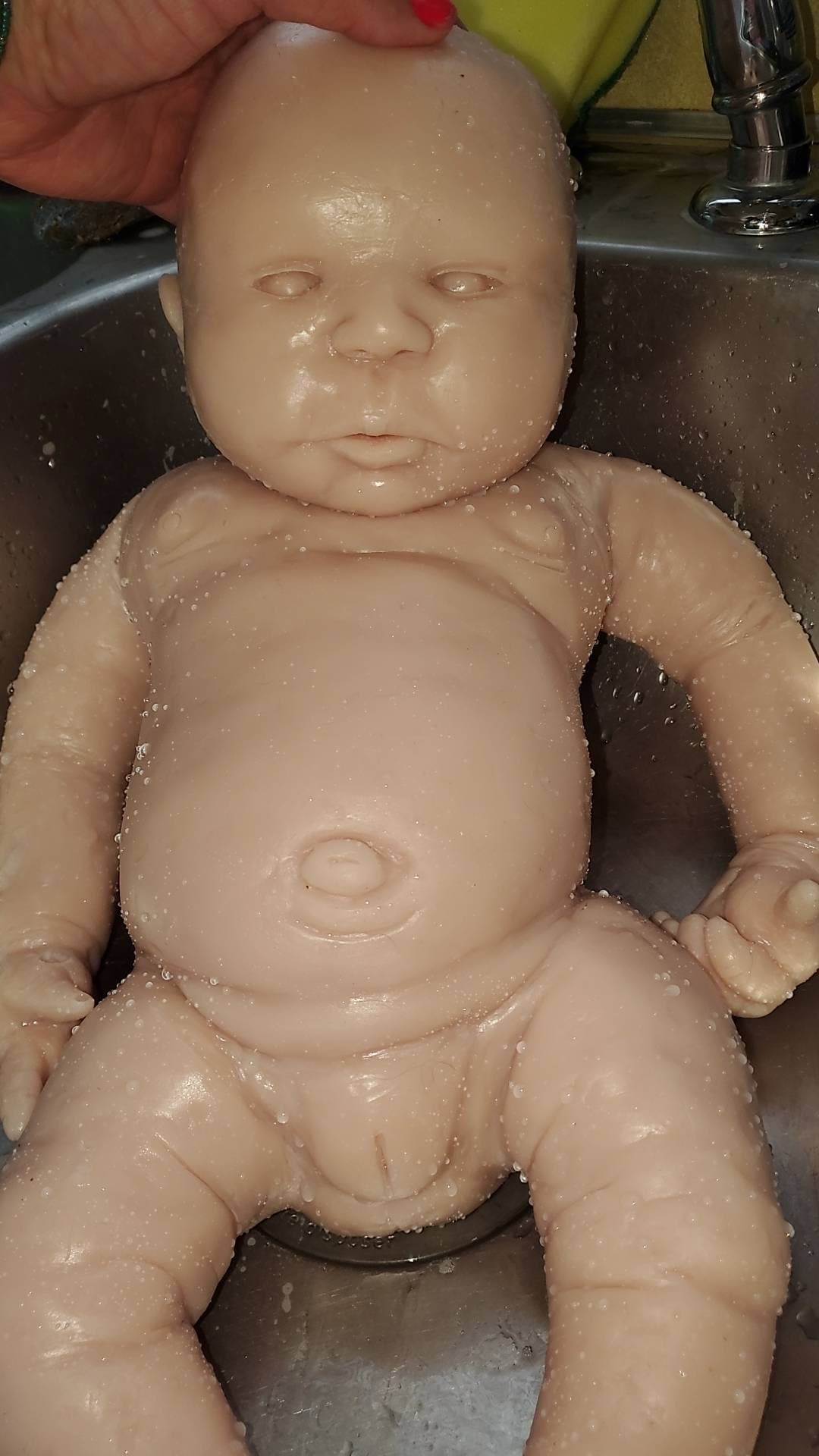 21" huge full body silicone baby doll raylynn