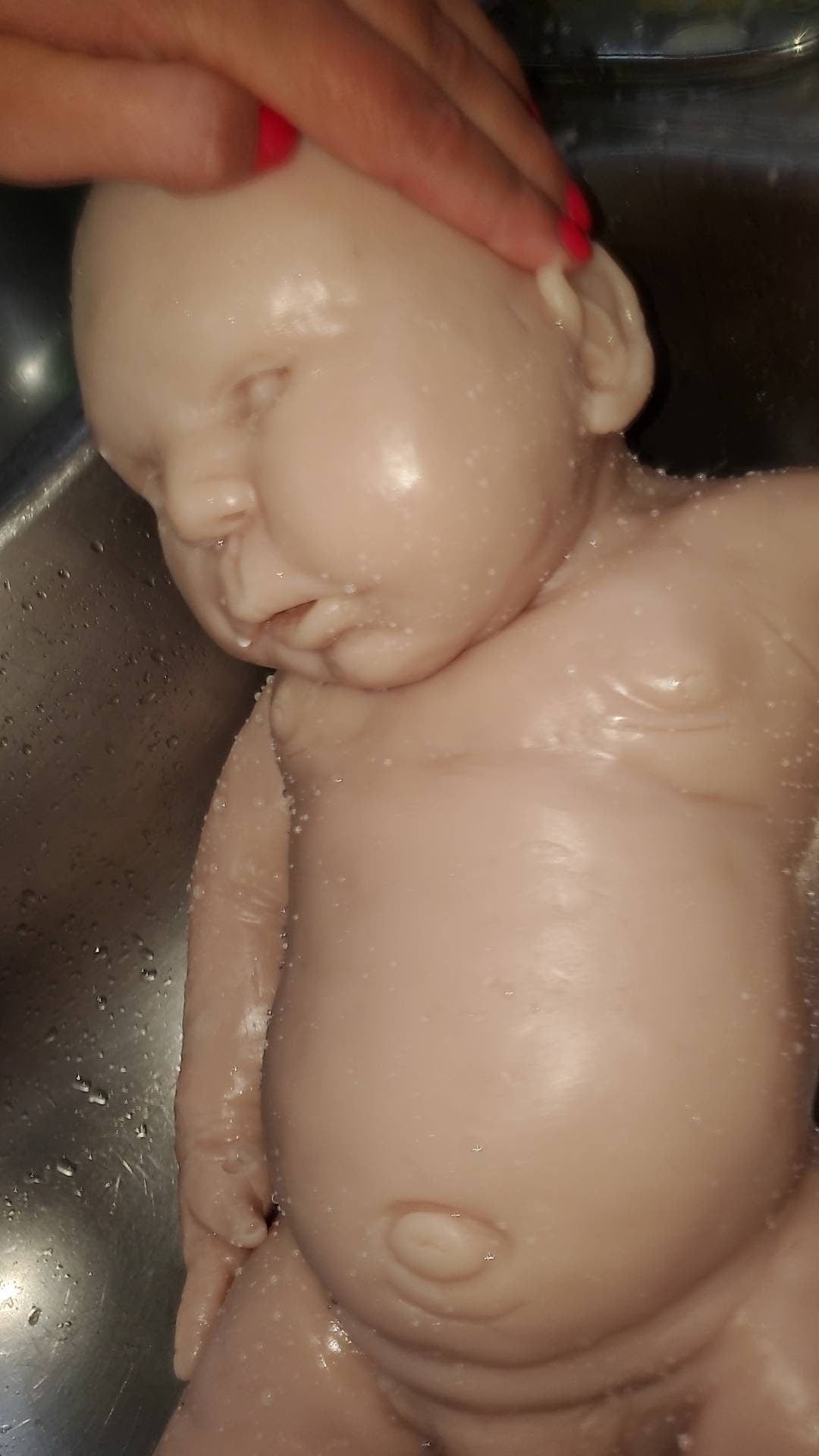 21" huge full body silicone baby doll raylynn