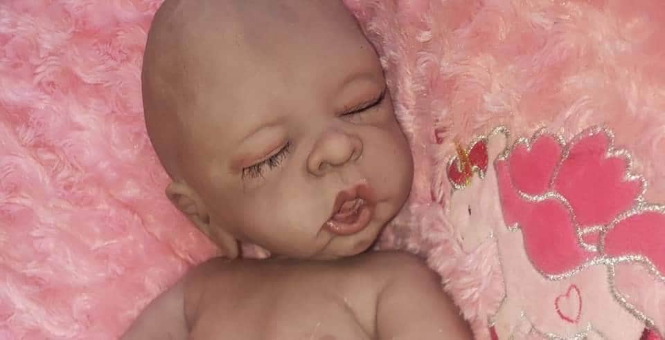Full Body Silicone Baby 21" Nora