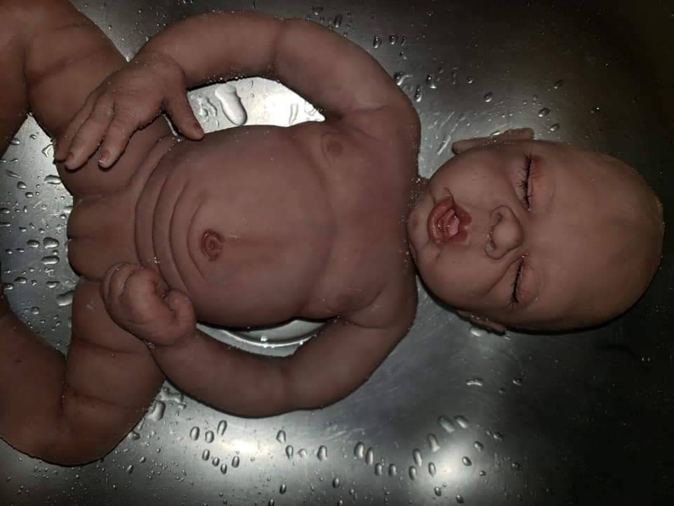Full Body Silicone Baby 21" Nora