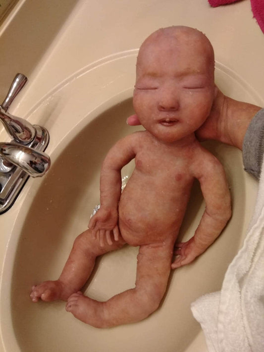 Full body silicone baby newborn sleeping cutie