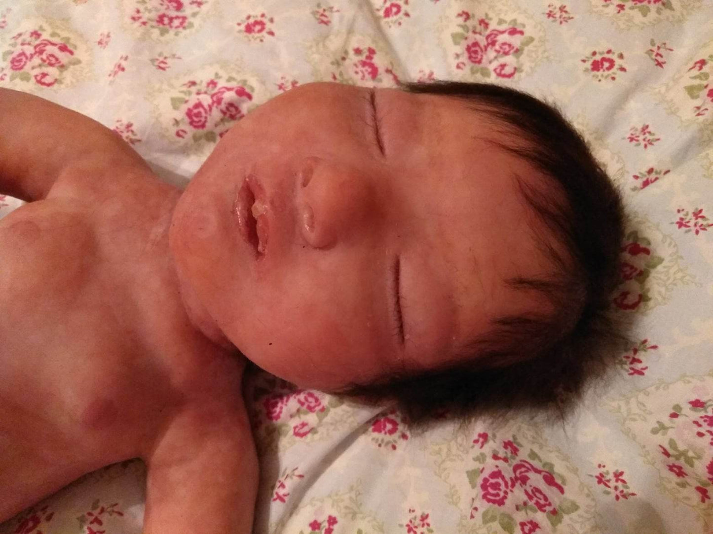 Full body silicone baby newborn sleeping cutie