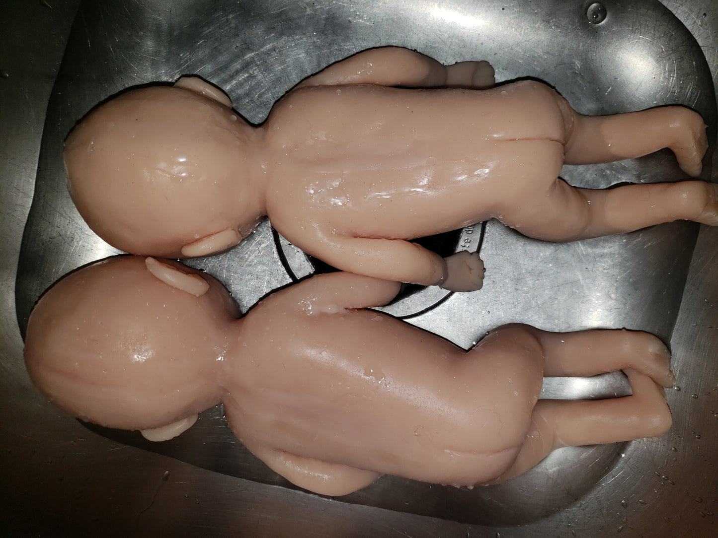 Full Body Silicone Baby Girl preemie 13" sleeping beautiful baby blank or painted Mia