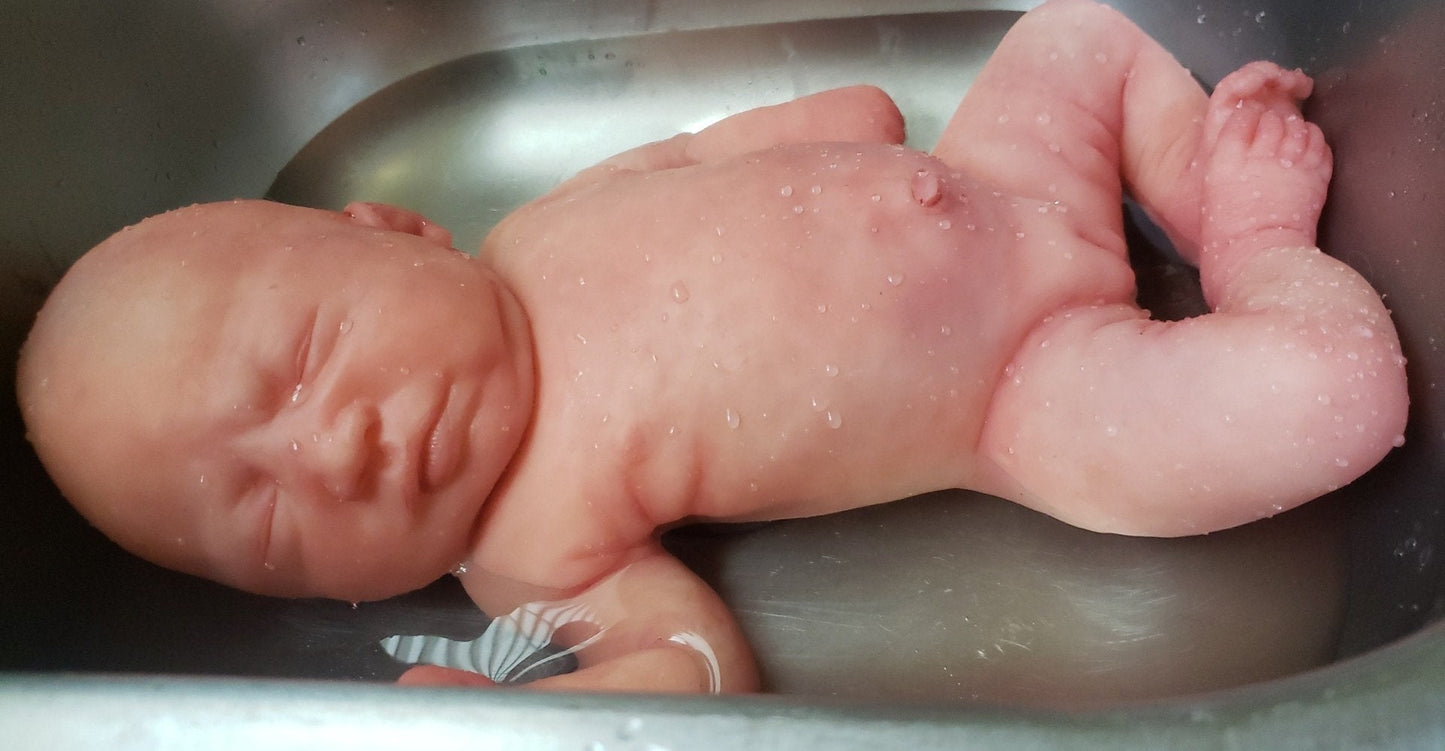 Full body silicone baby 19" Emerly  or eli chunky newborn blank