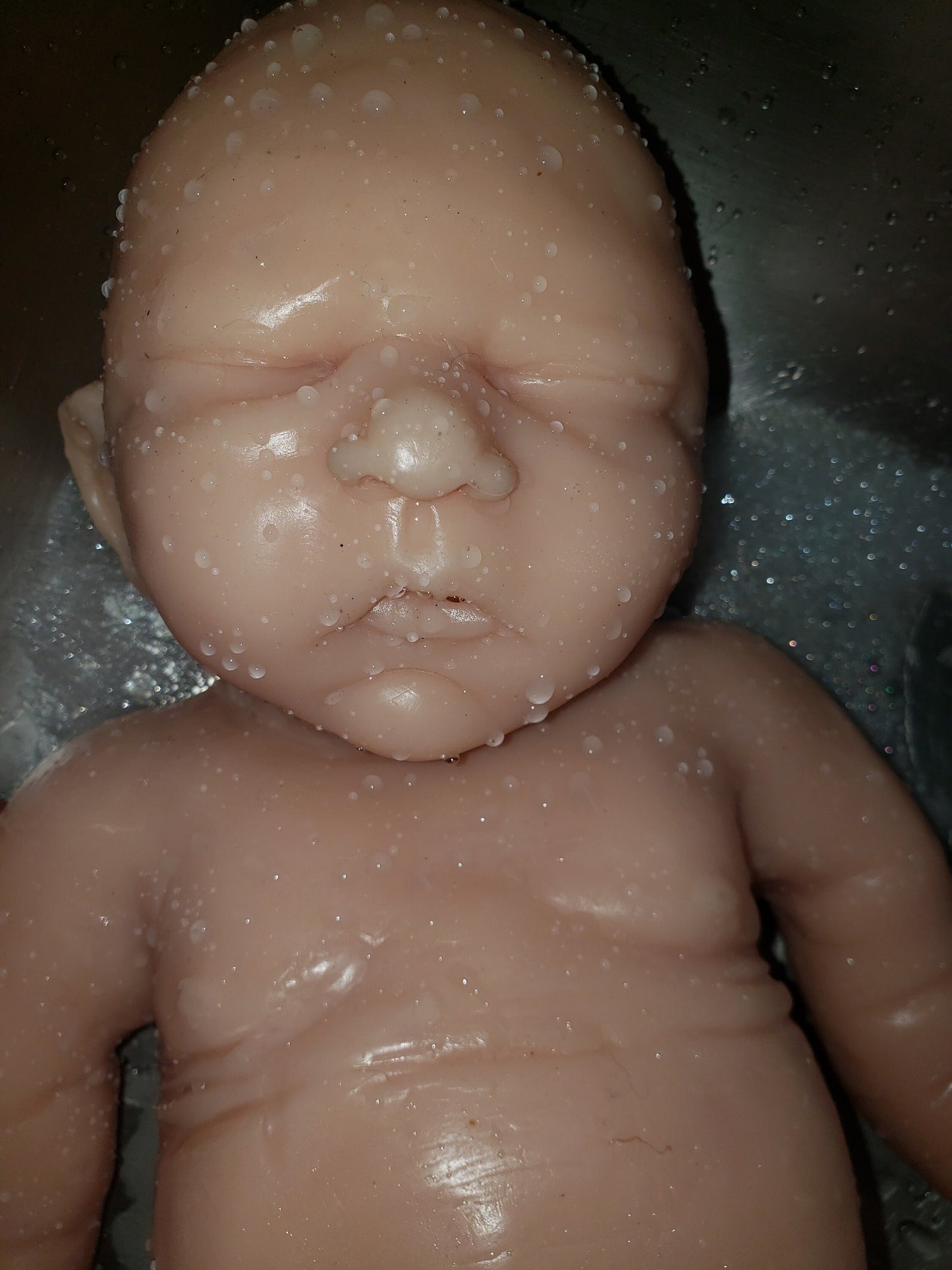Full Body Silicone Baby Girl 18" Cassie mae  BLANK KIT