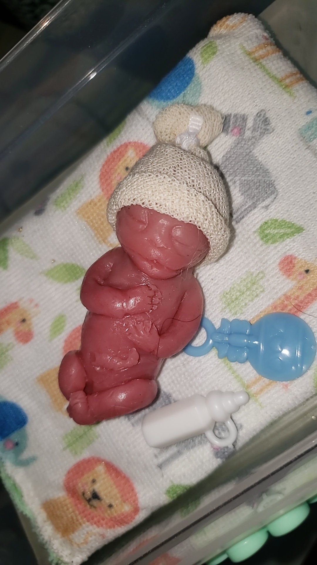 Full body 15 week memorial fetus silicone baby