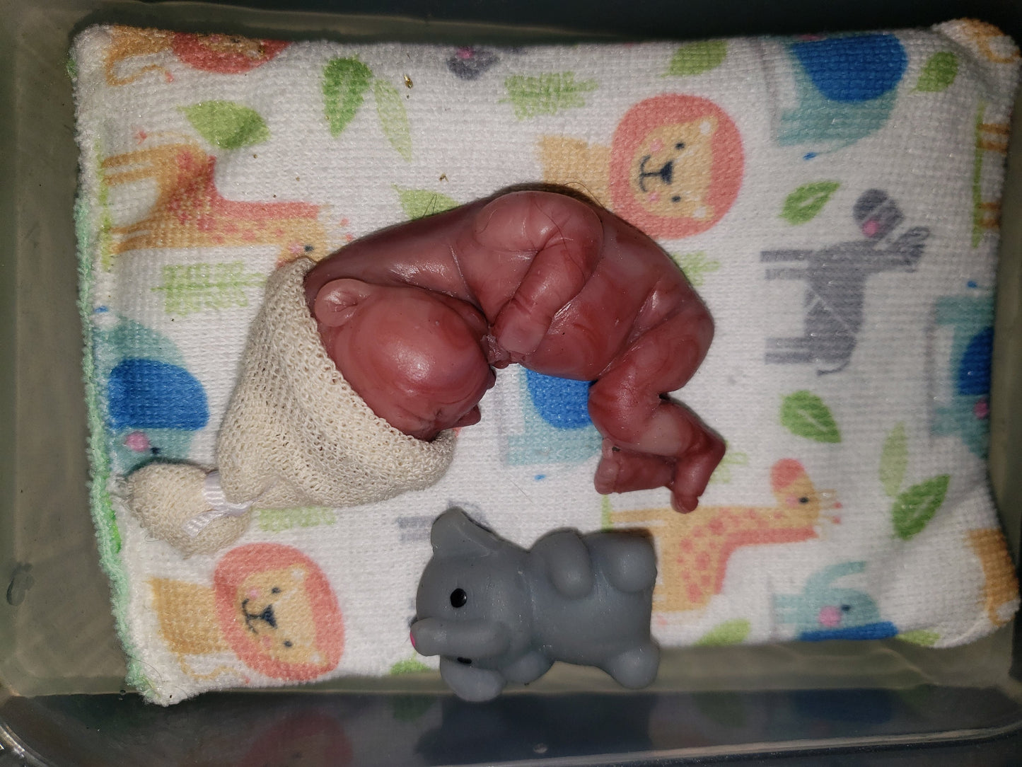 15 week memorial fetus silicone baby