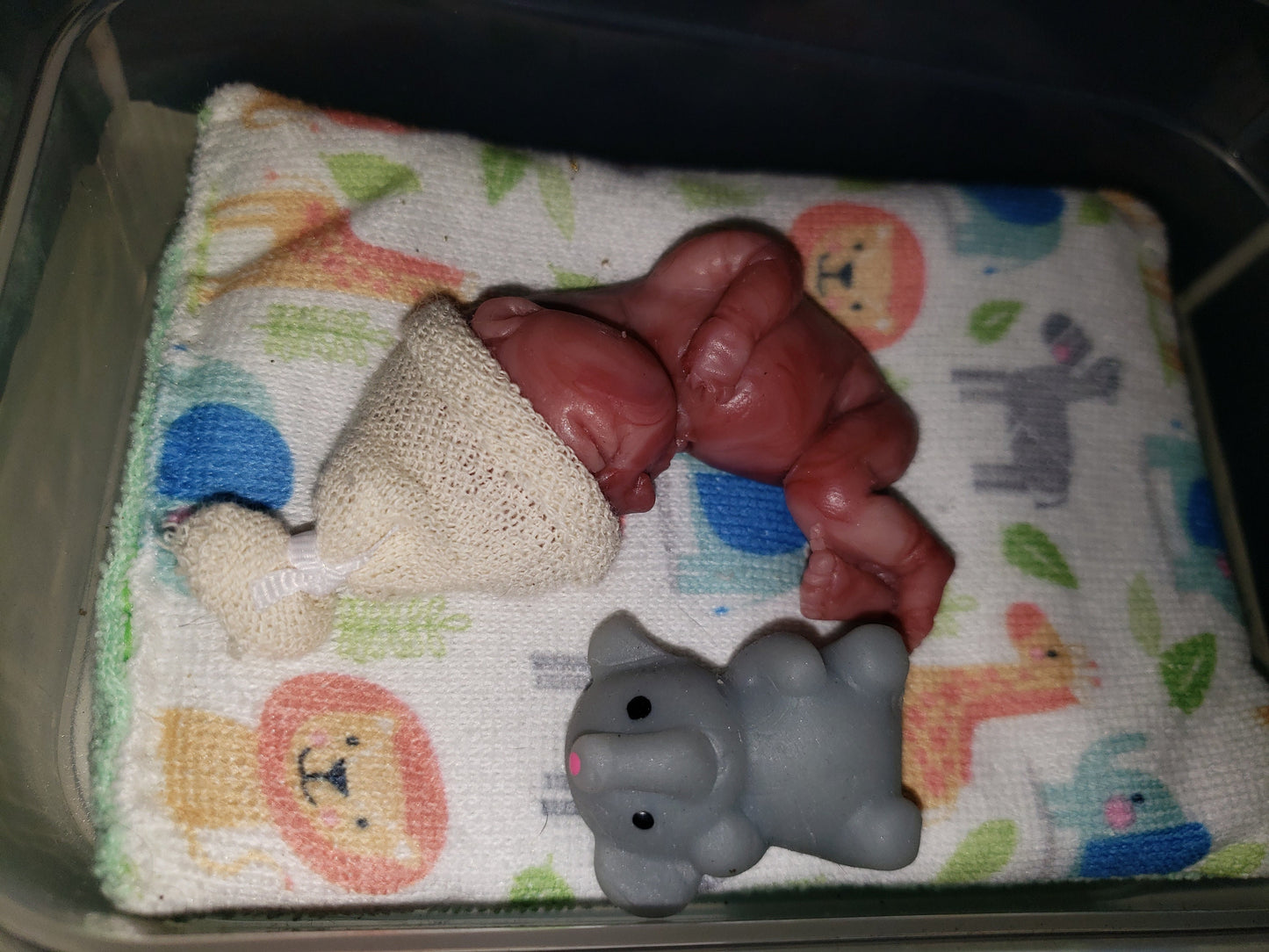 15 week memorial fetus silicone baby