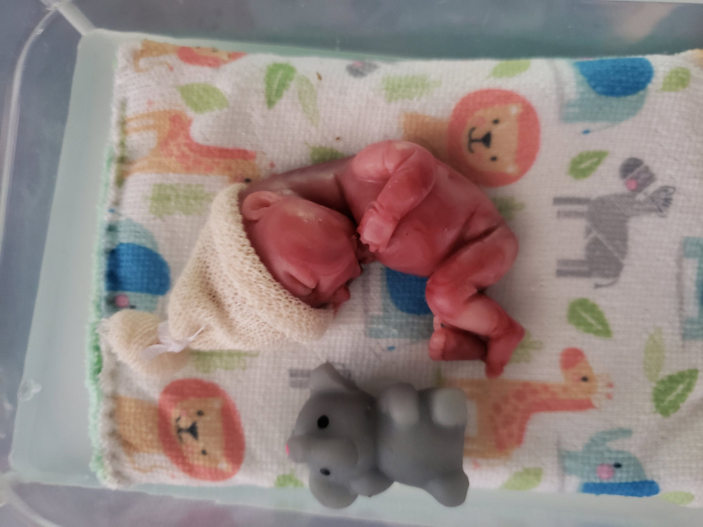 15 week memorial fetus silicone baby