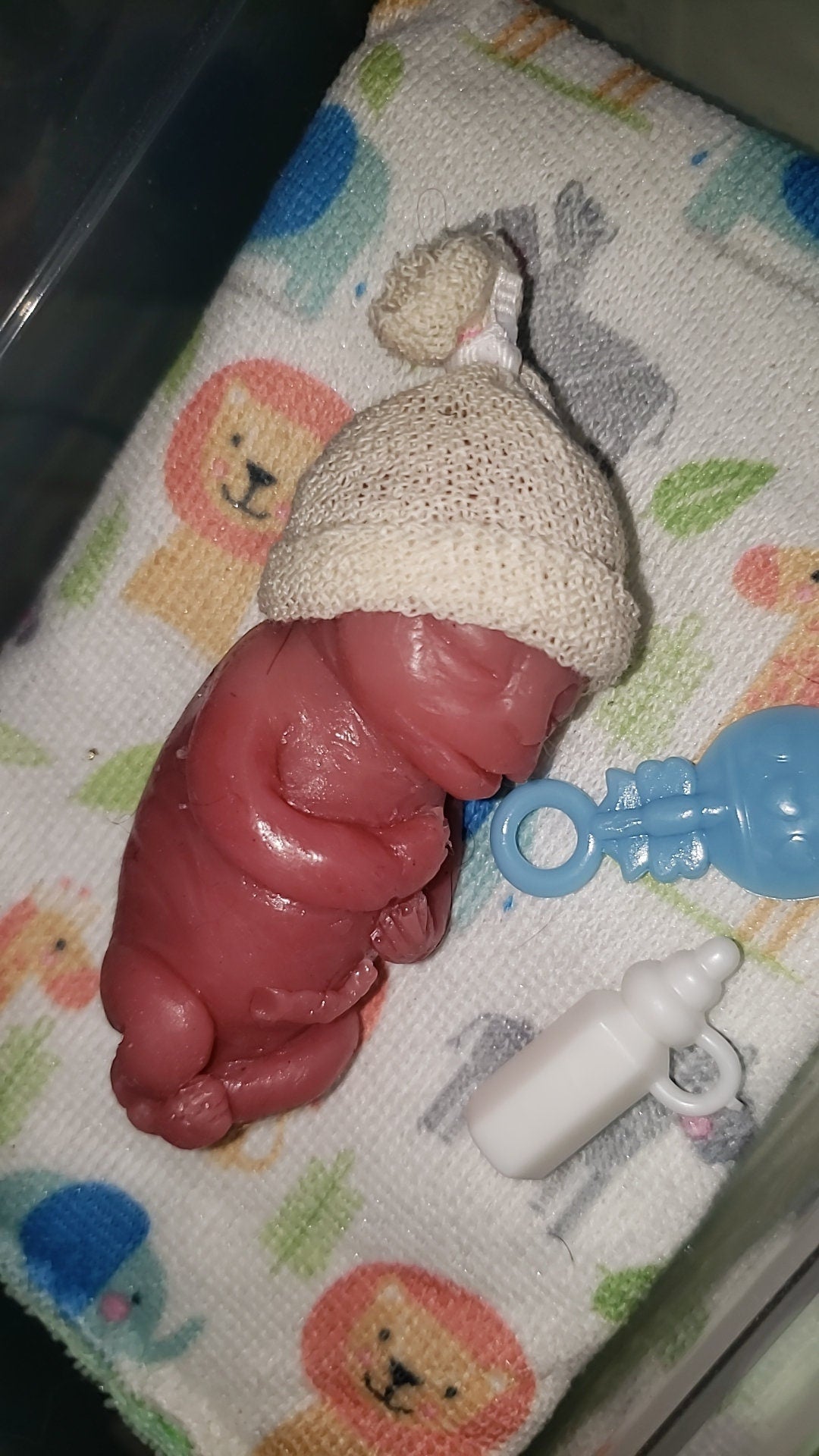 Full body 15 week memorial fetus silicone baby