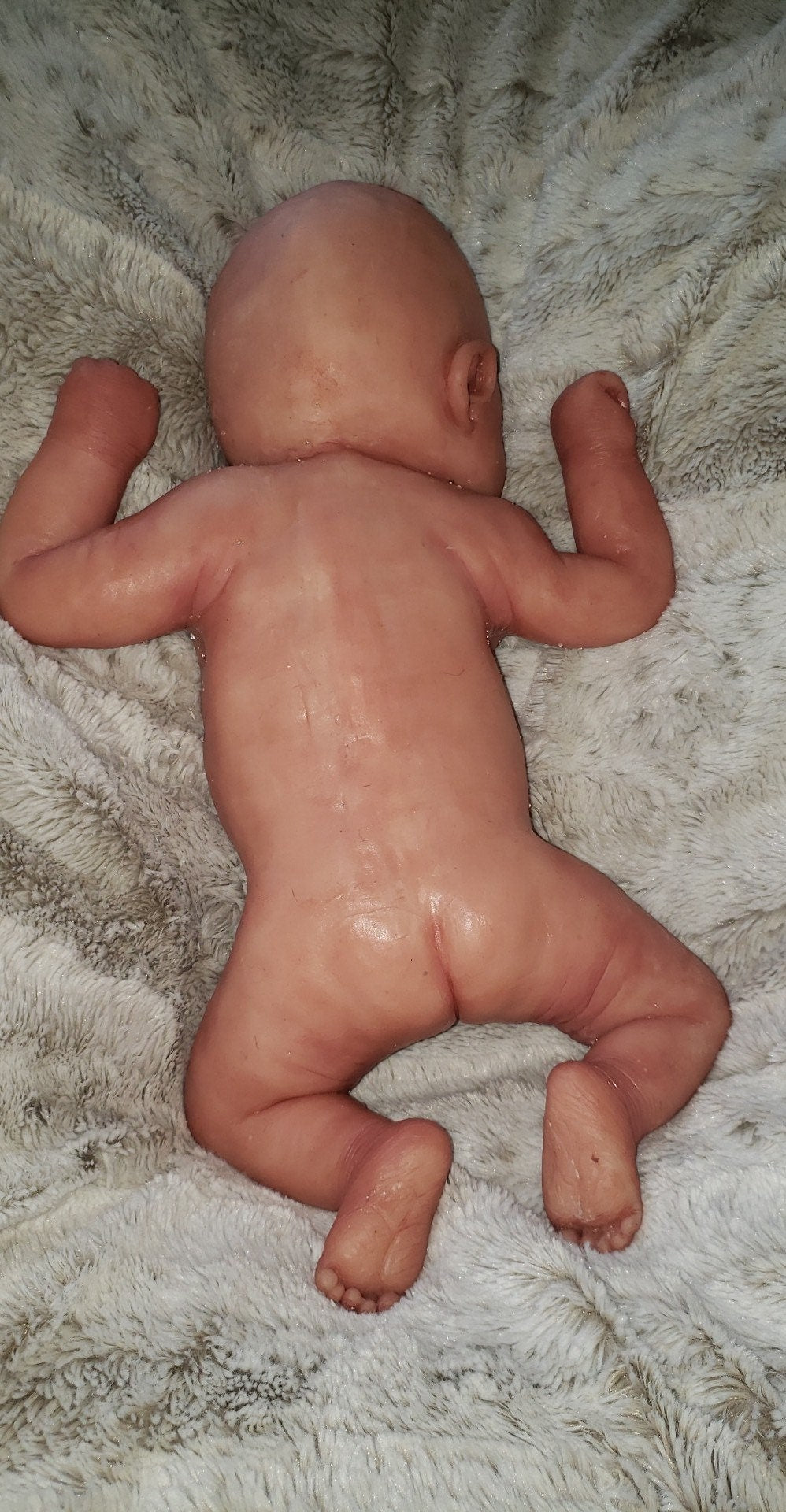 Full body silicone baby 19" Emerly  or eli chunky newborn Open Eyes