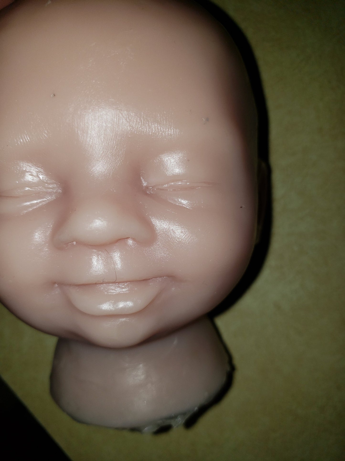Silicone baby head and silicone baby limbs 20" Newborn blank or painted