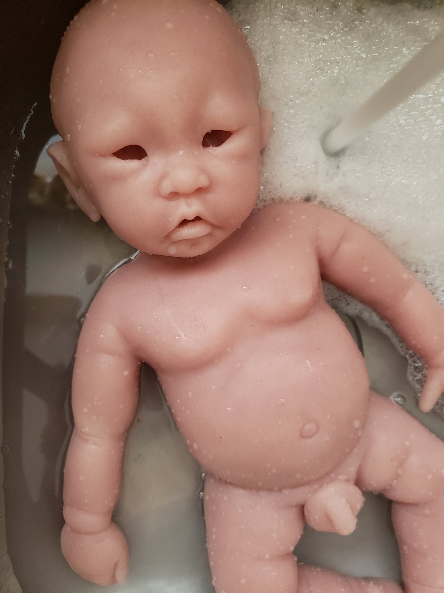 Full body silicone baby doll 17" Su Chinese baby girl or boy