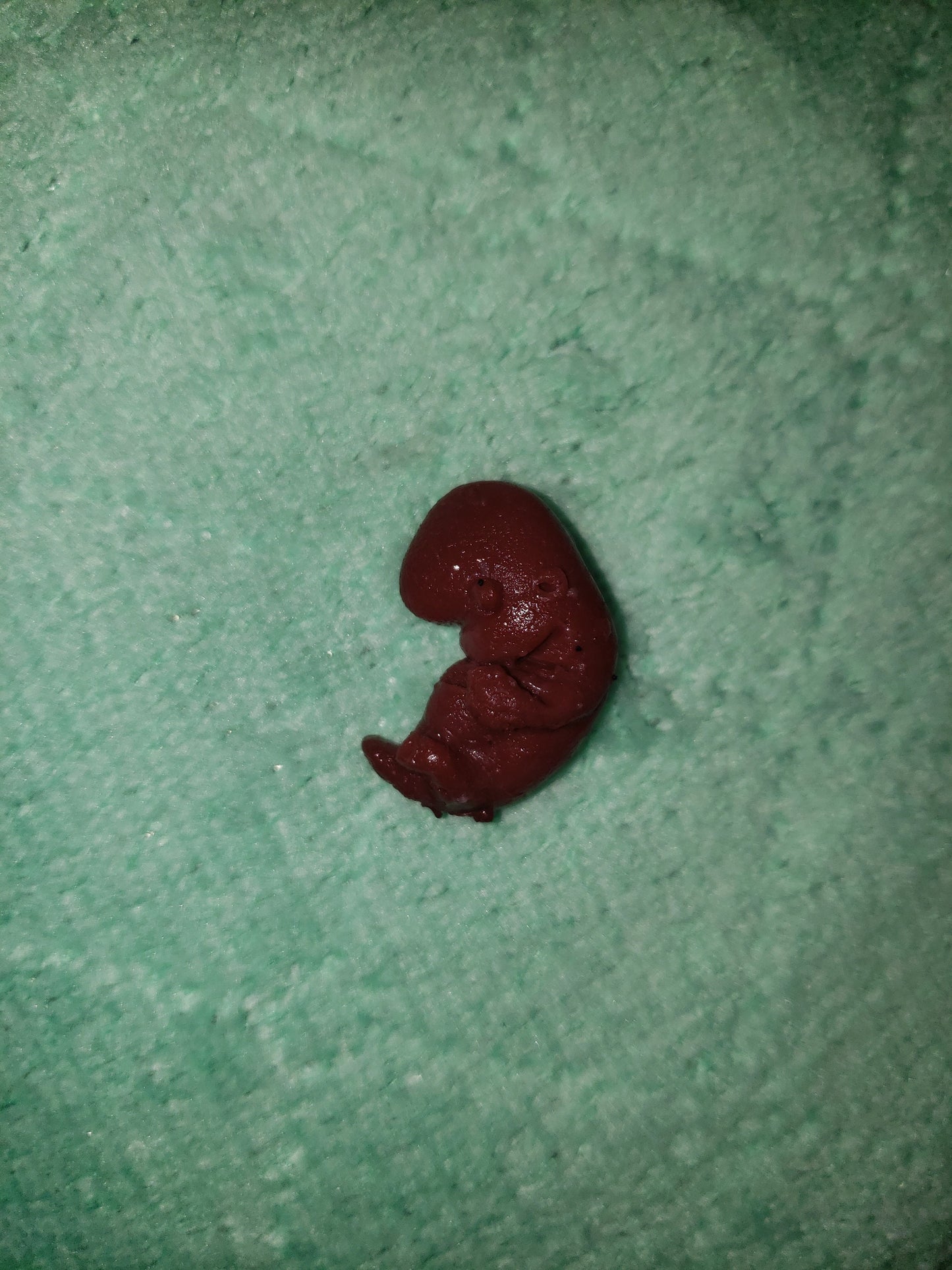 9 week gestational fetus silicone baby red/mixed color