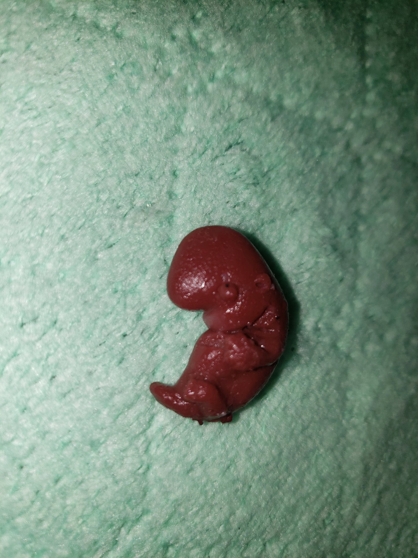 9 week gestational fetus silicone baby red/mixed color