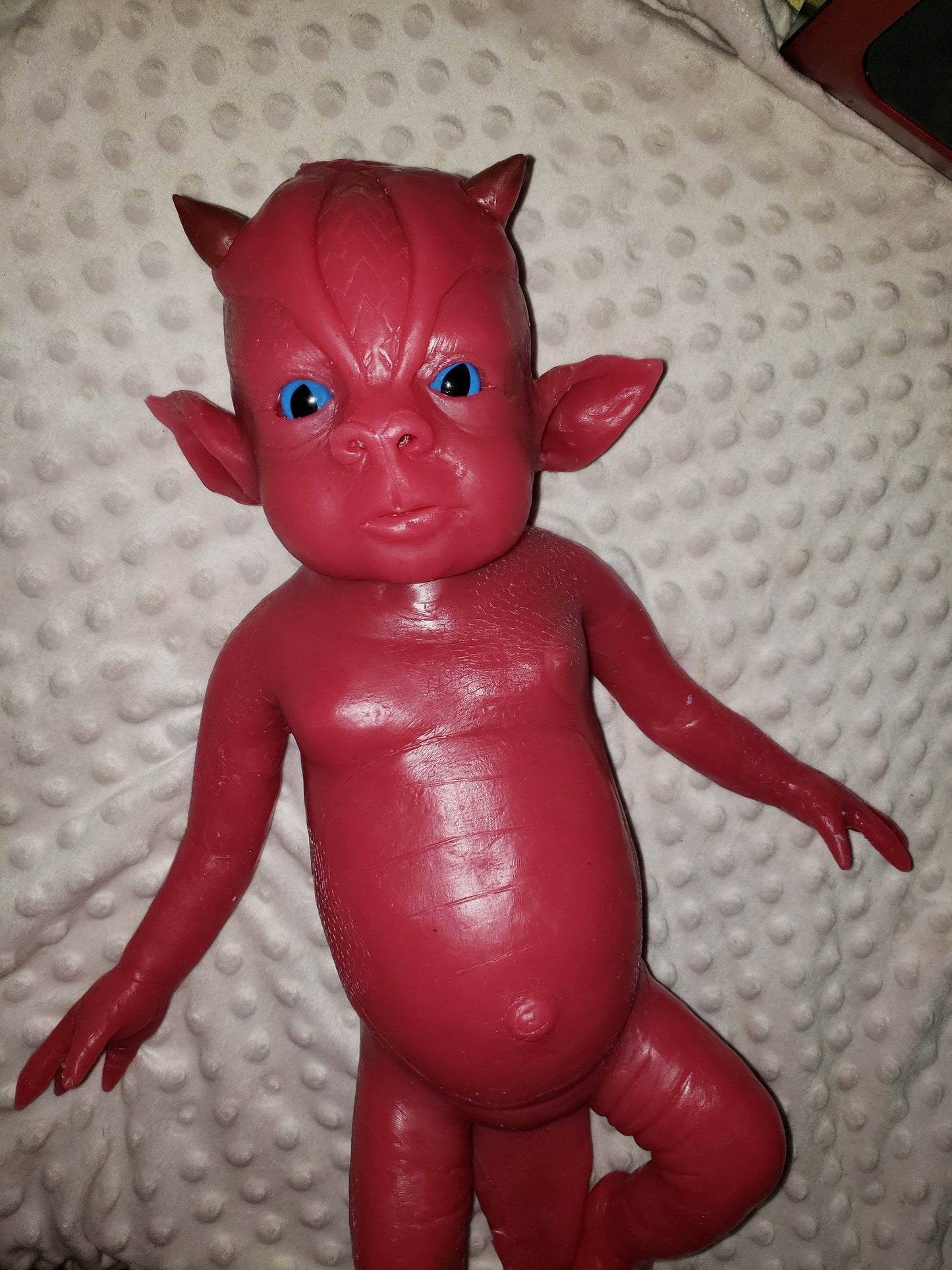 Full body silicone baby dragon blank kit "saphire"