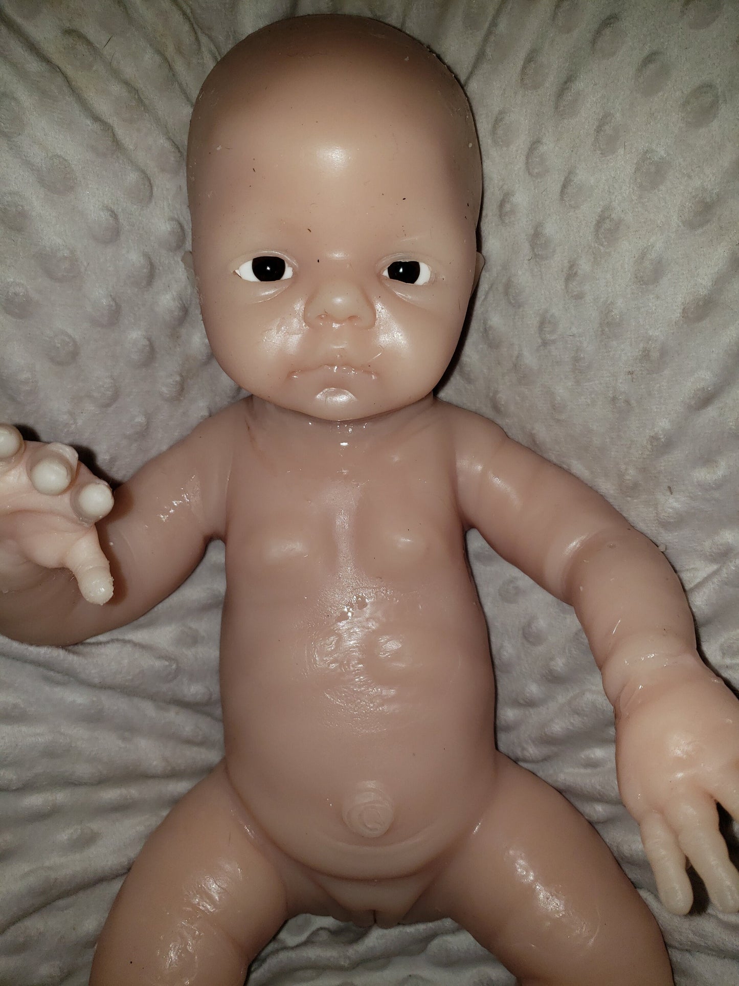 Full Body Silicone Baby 19" boy or girl open eyes