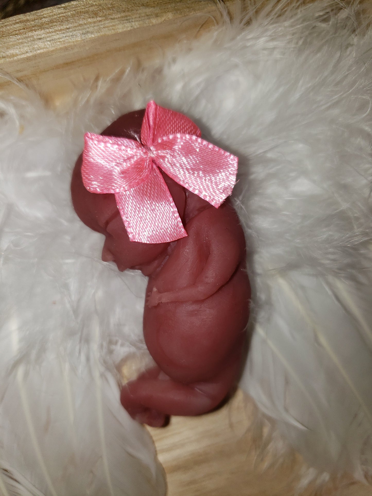 fetus silicone baby memorial silicone baby wall art with angel wings