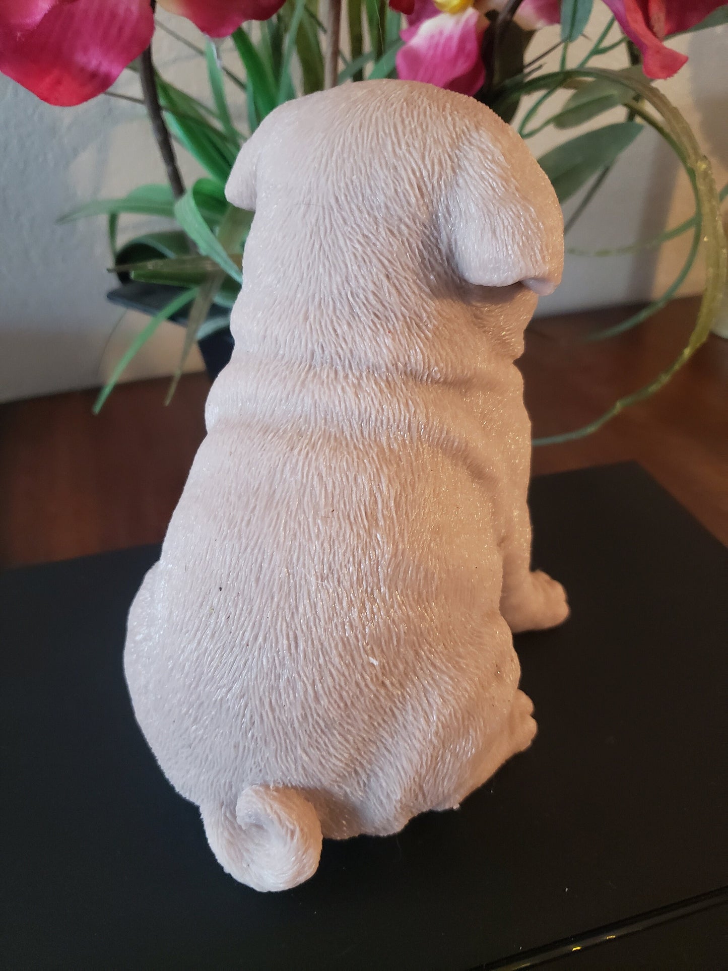 10" inches  Full Body Silicone Pug puppy dog open eyes cutie you choose color