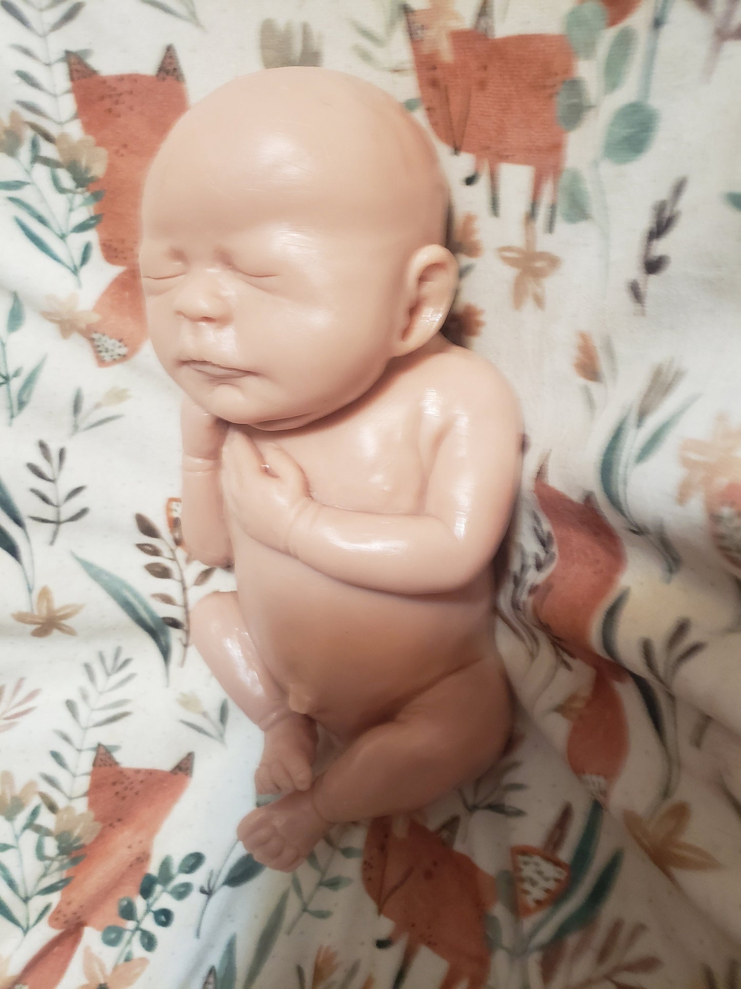 10" inch silicone baby sculoted by bracken Taylor green blank or painted preemie